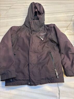 Marmot Kids' Hooded Ski Jacket